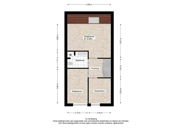 Floorplan - Verschoorstraat 8, 7425 BJ Deventer